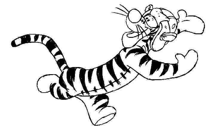 Plansa de colorat cu Winnie de Pooh 77 76